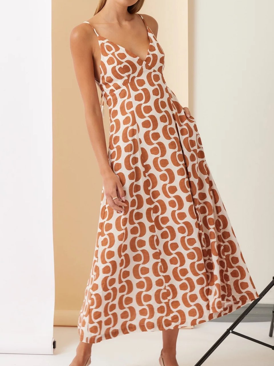Orange Gameday Maxi Dress