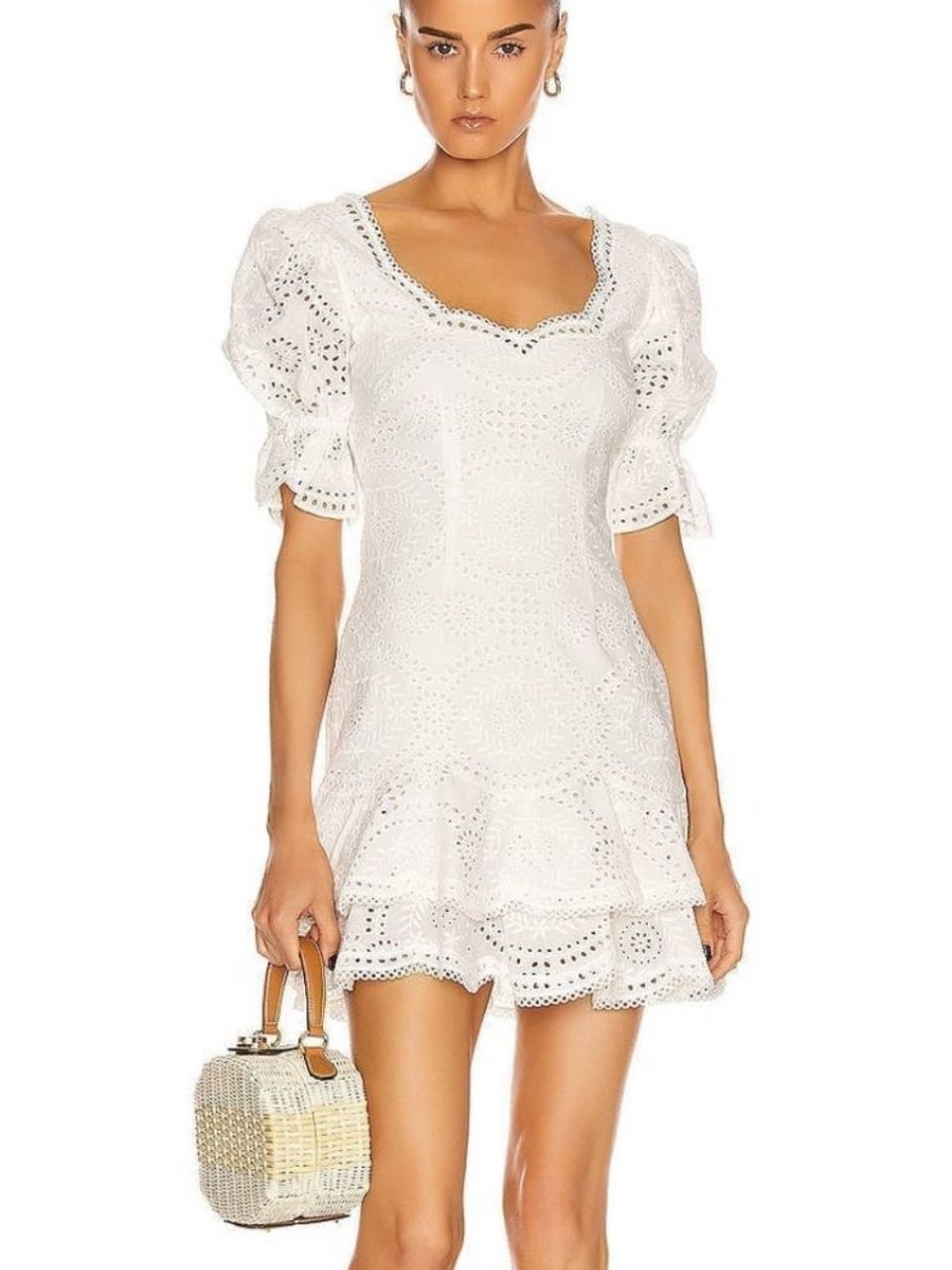 Meg Broderie dress
