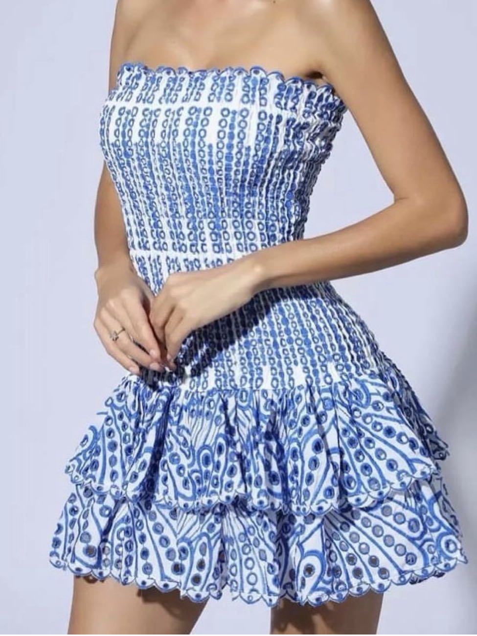Strapless Fancy D dress