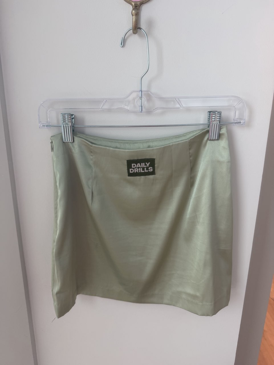 Daily Drills green mini skirt