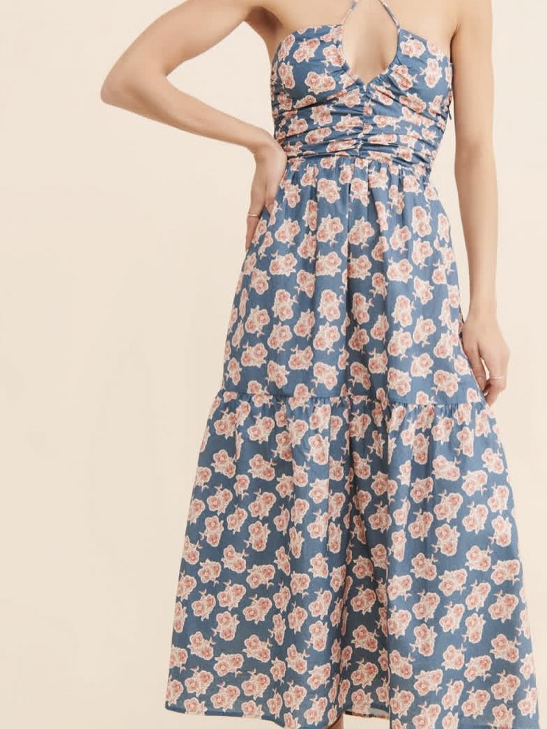 Floral Midi Dress