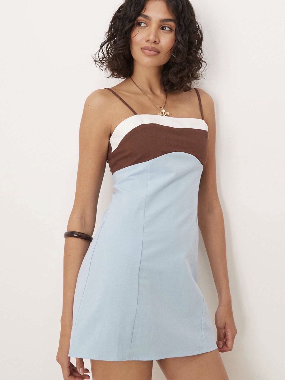 ASOS Blue Linen Dress