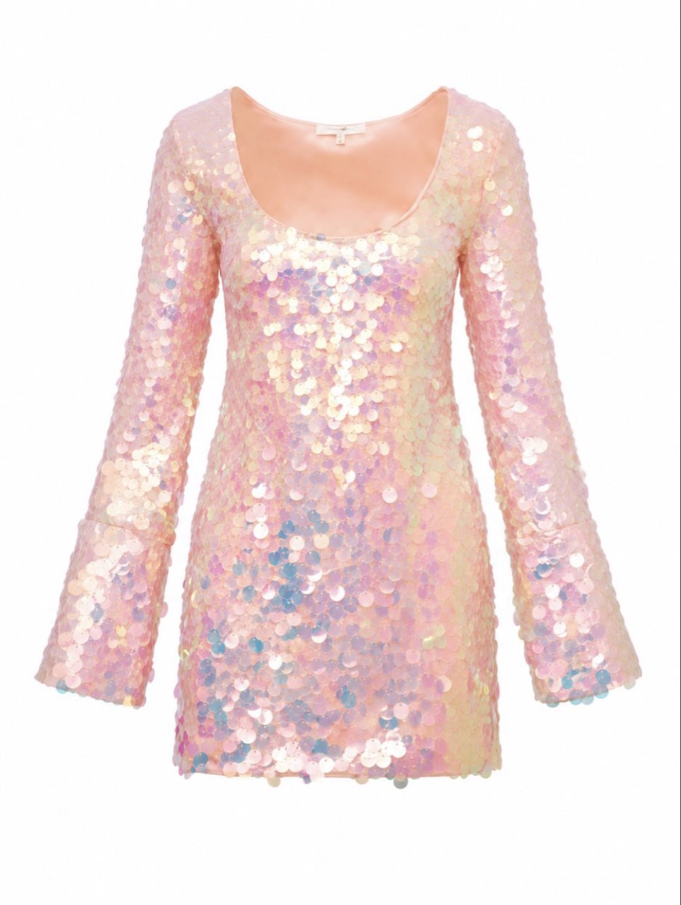 Iridescent Sequin Mini Dress