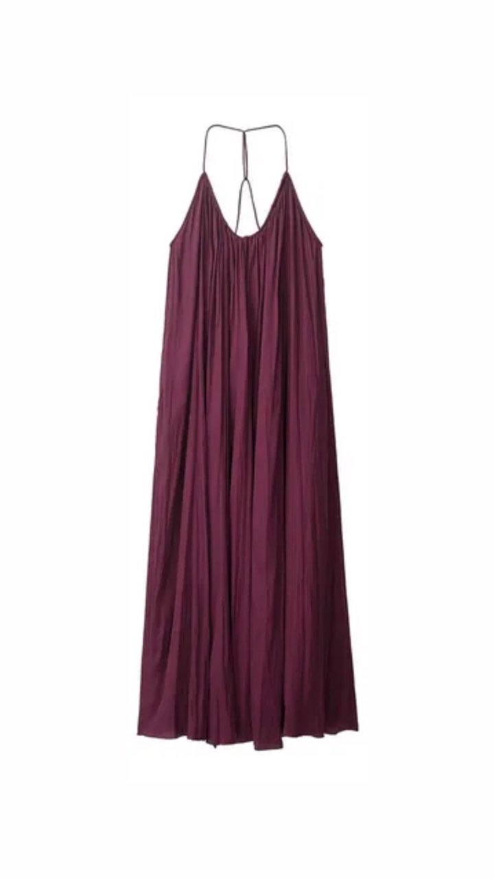 Maroon Maxi Dress