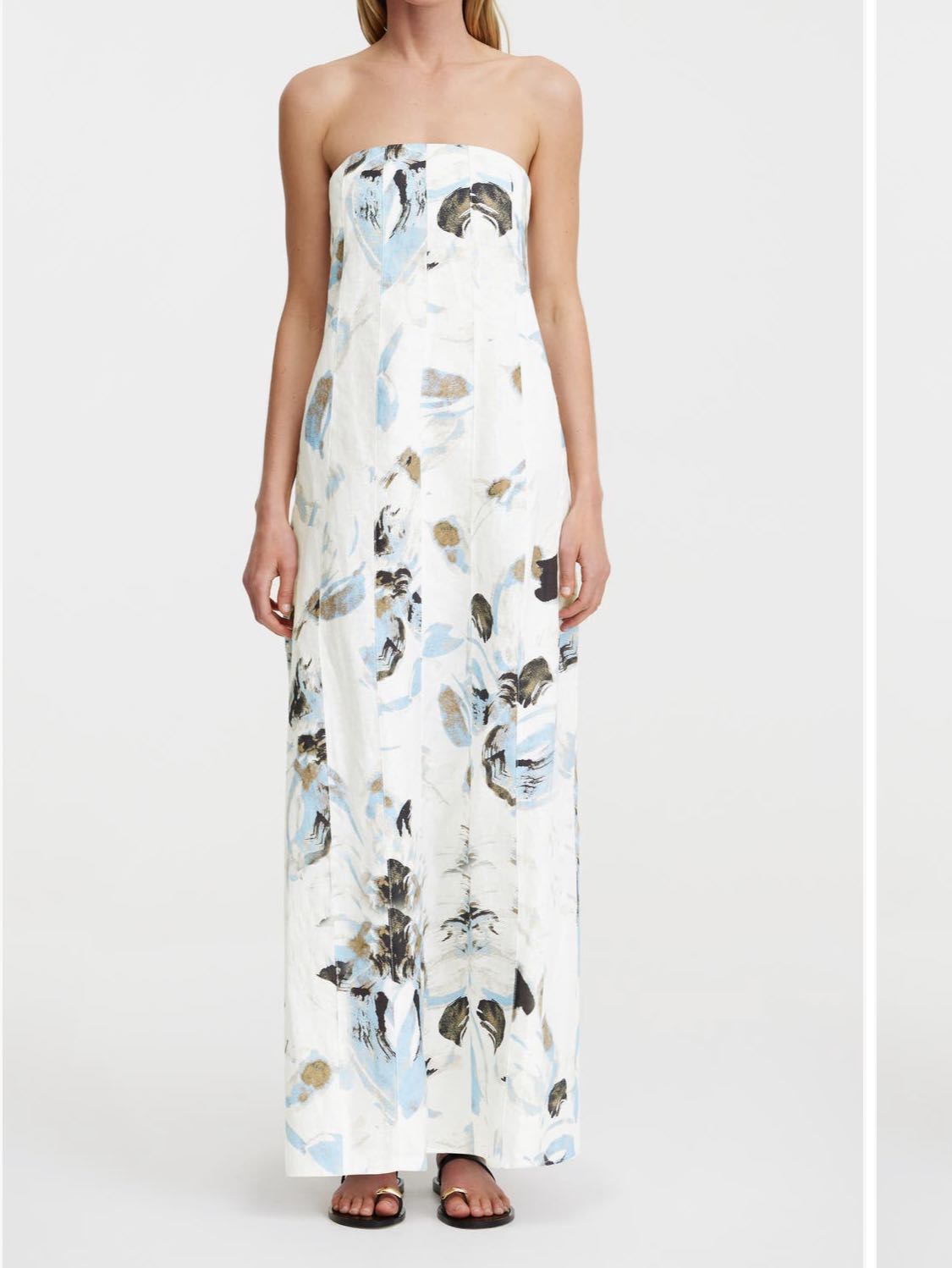 Strapless midi/maxi dress