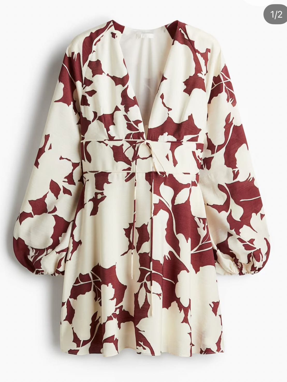 Floral Print Mini Dress