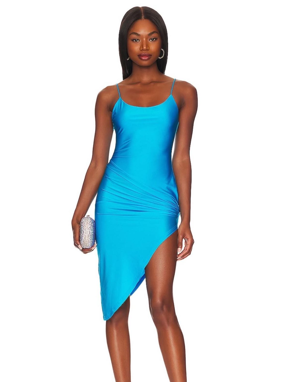 Eva Twisted Slit Dress