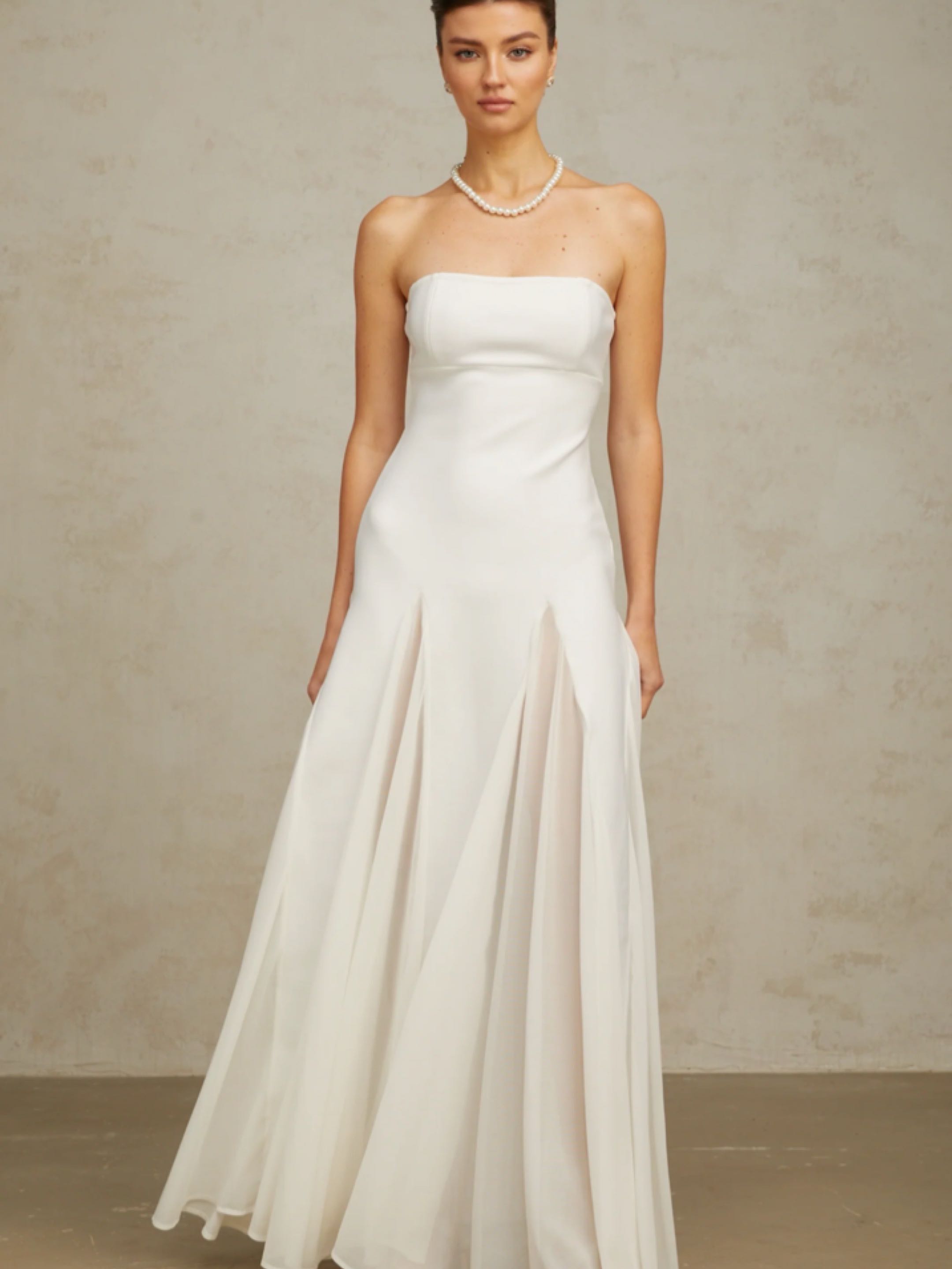 White Formal Dress