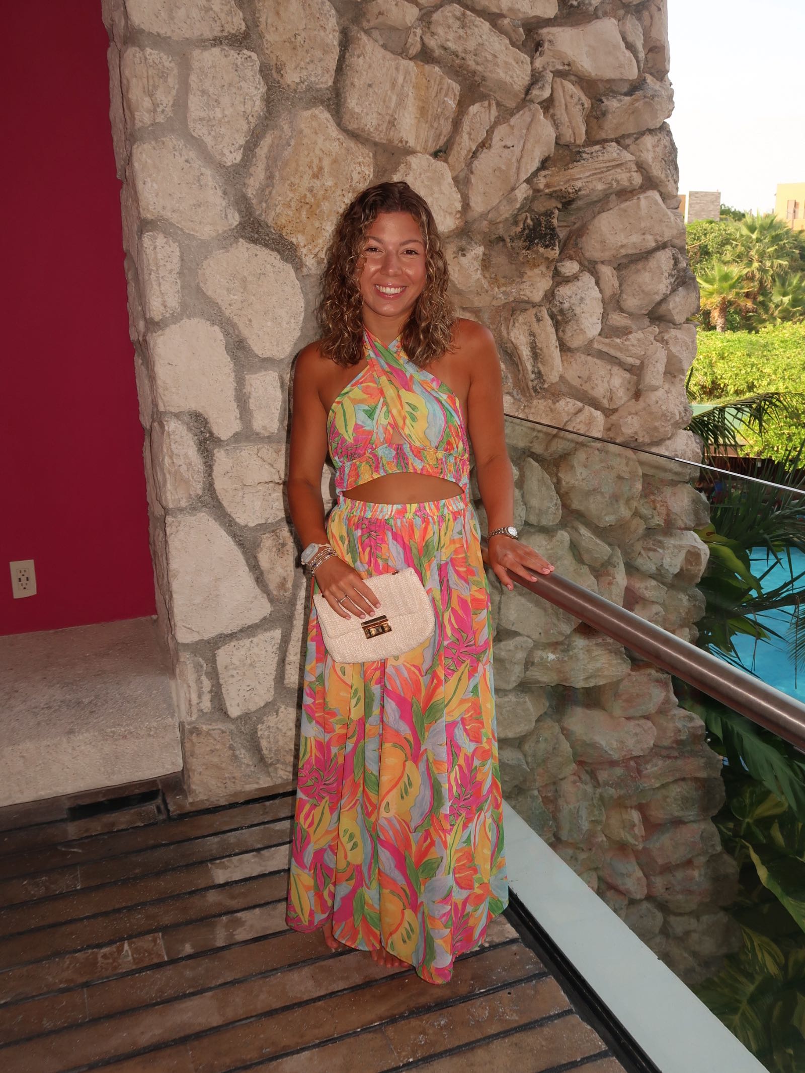 Tropical Maxi Dress