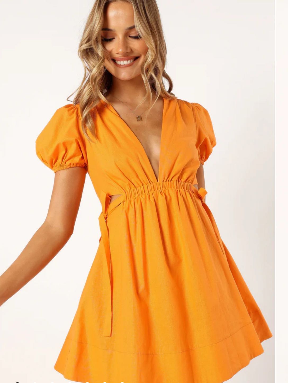 Sachie cut out mini dress