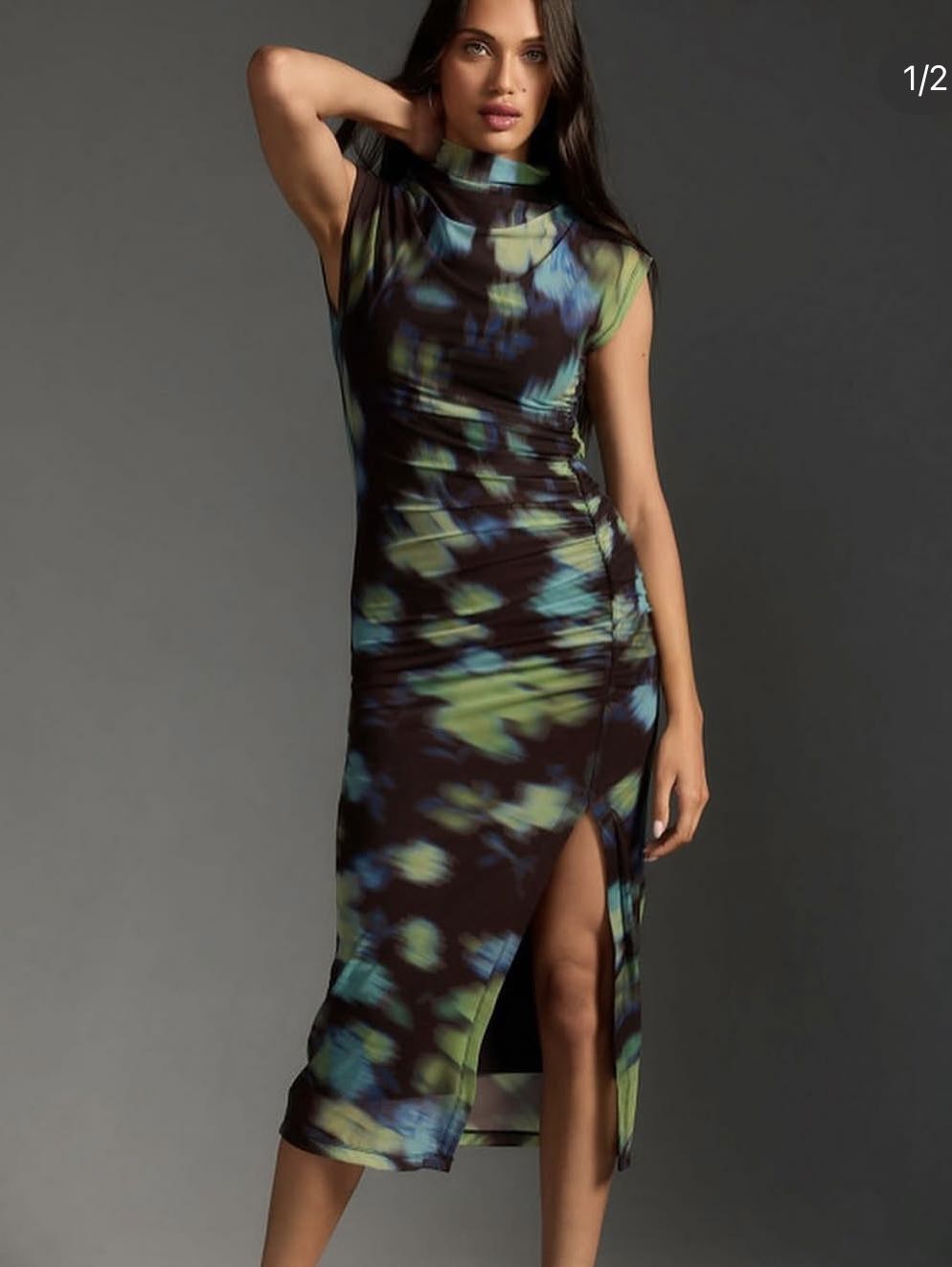 Tie-Dye Midi Dress