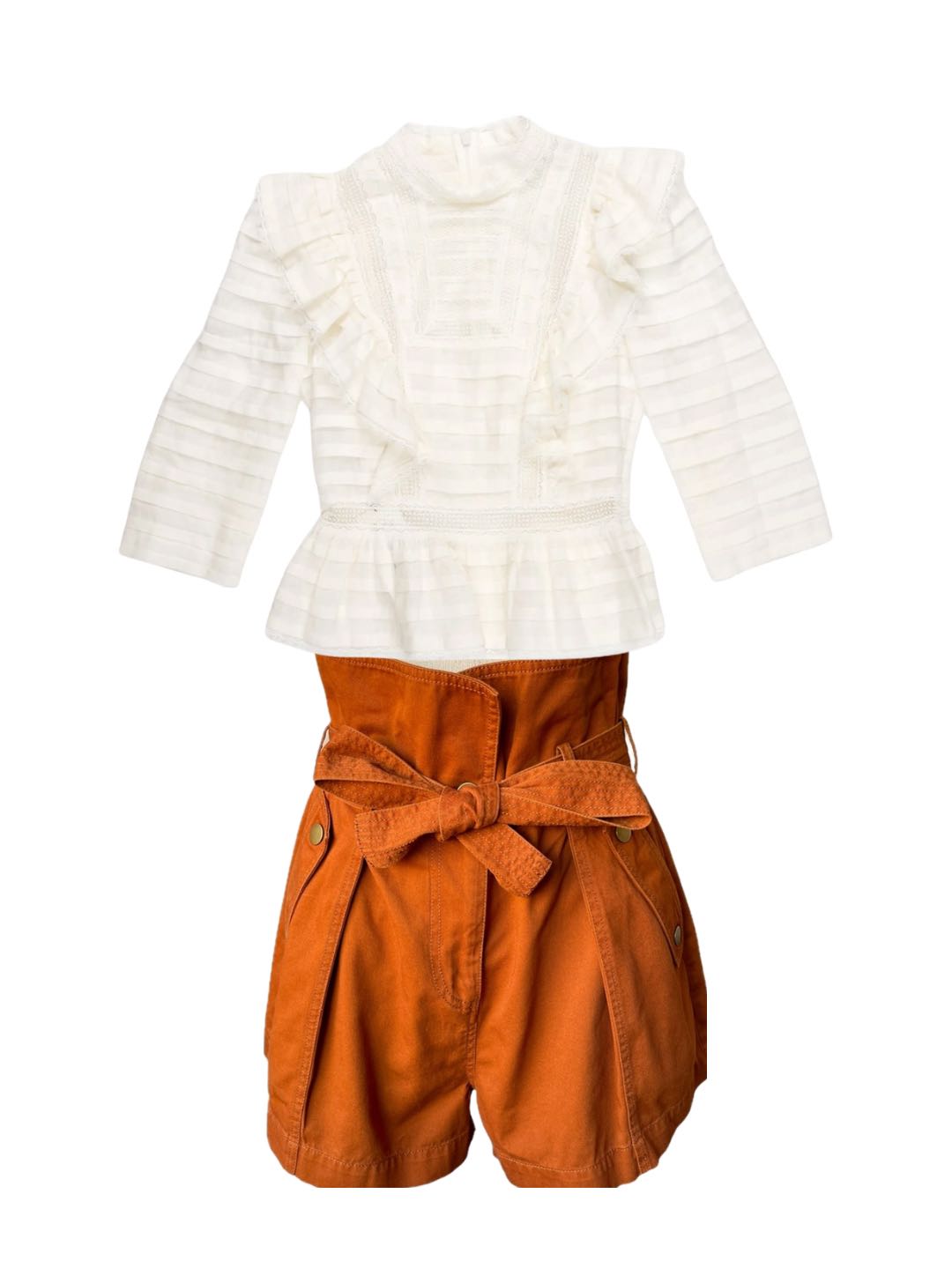 Zimmermann Top and Ulla Johnson shorts