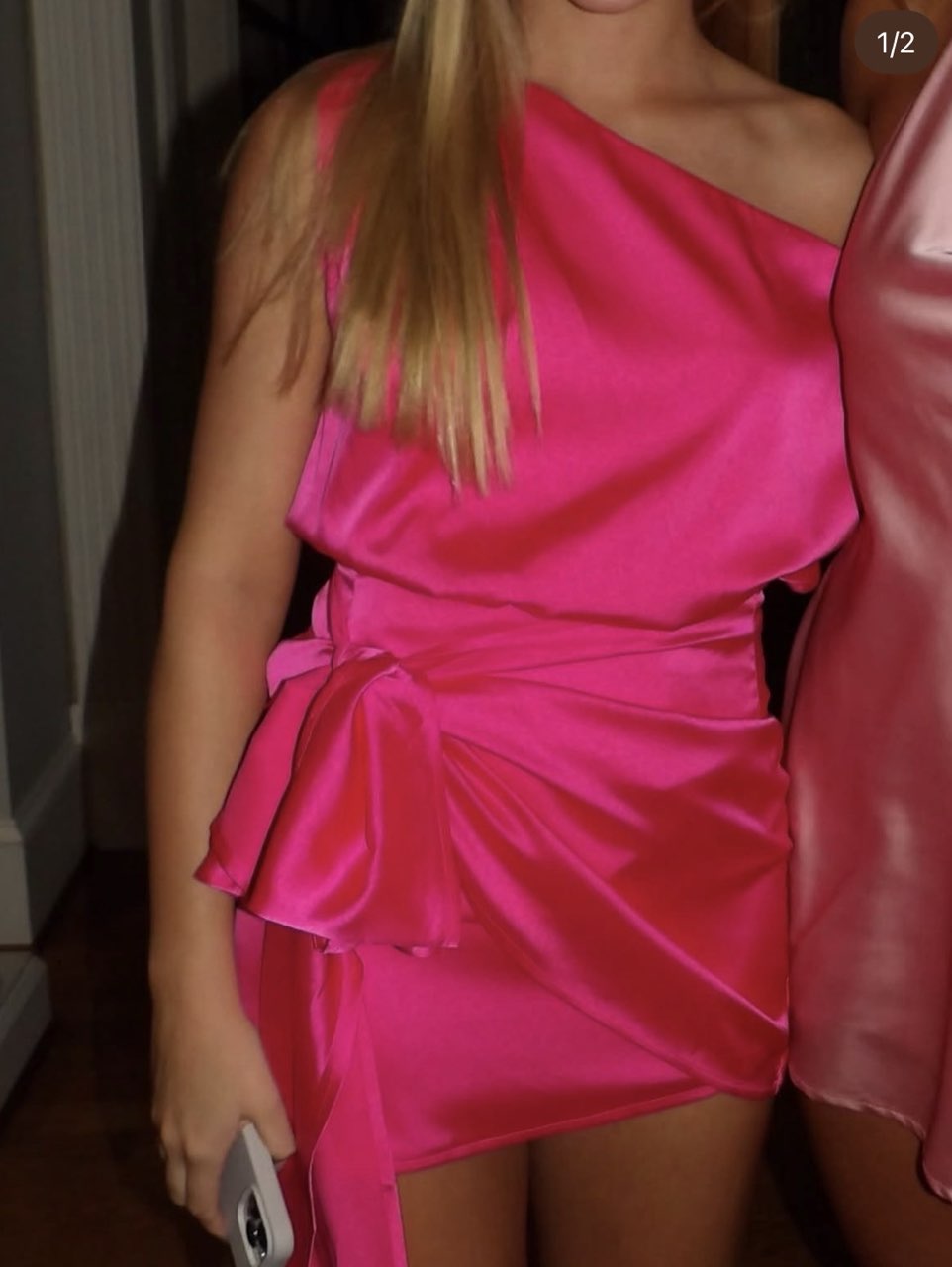 RNWY hot pink dress!