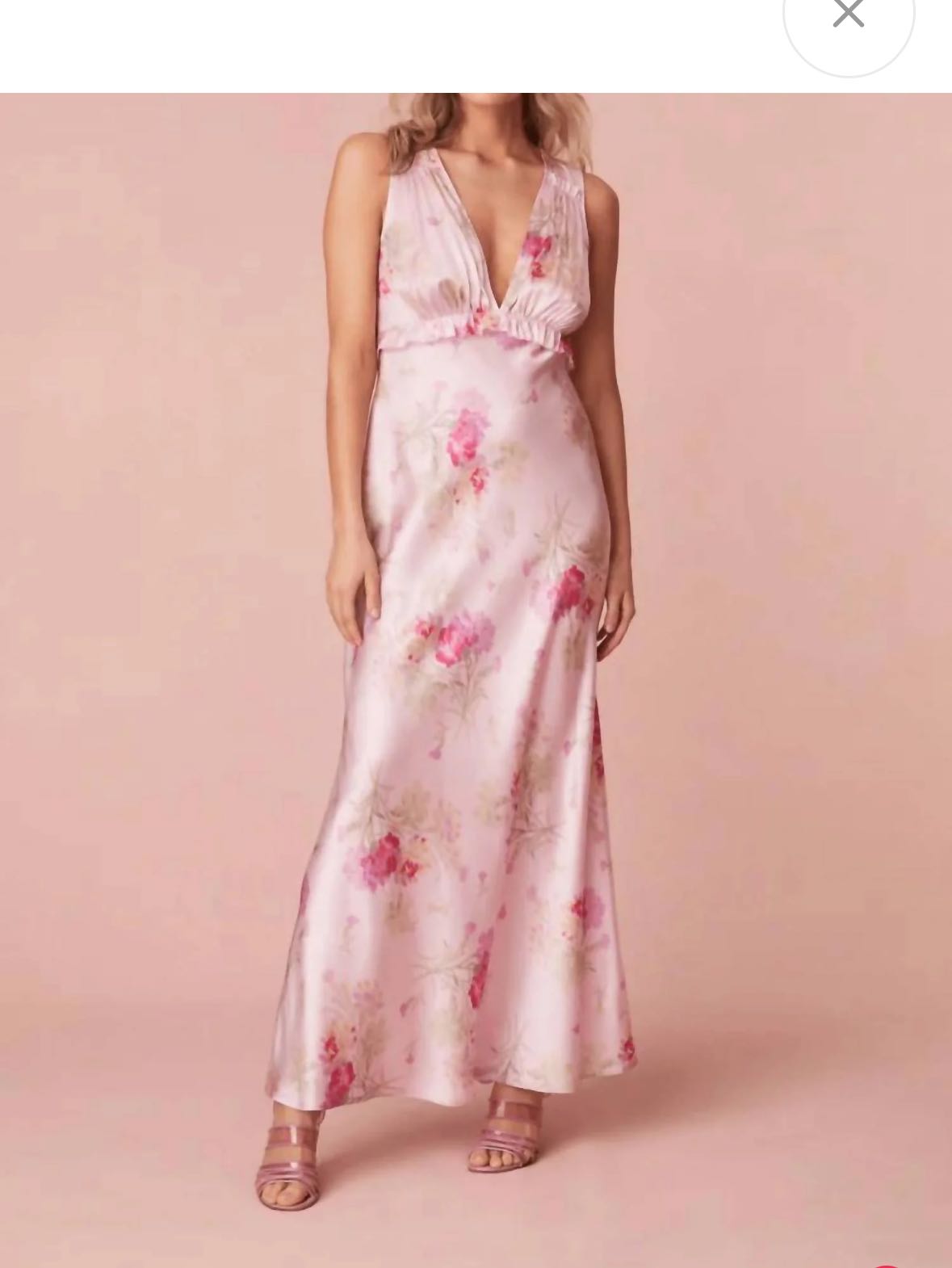 Love Shack Fancy Silk Maxi