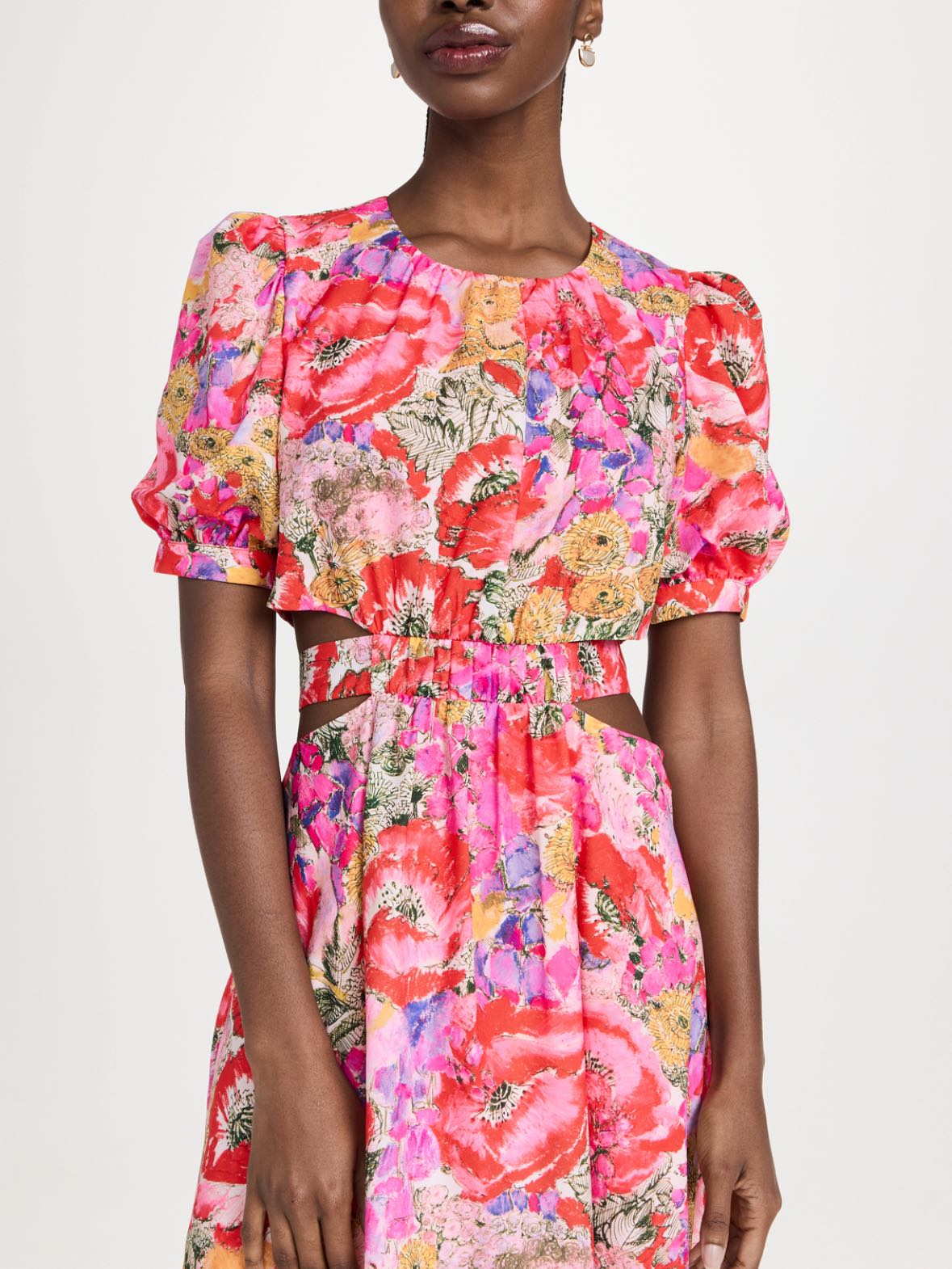 Amur Cole cutout mini dress