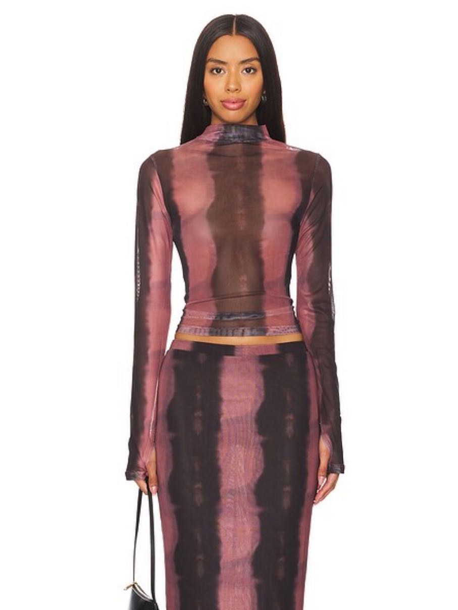 Mesh Skirt Set