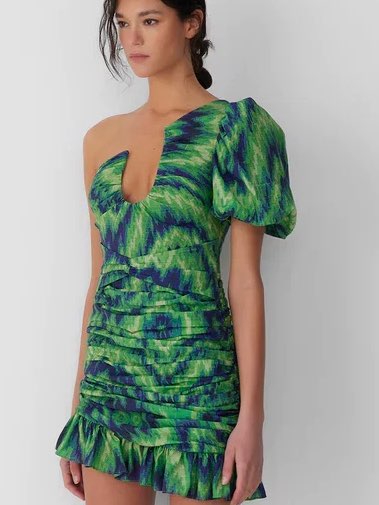 Green cocktail dress!