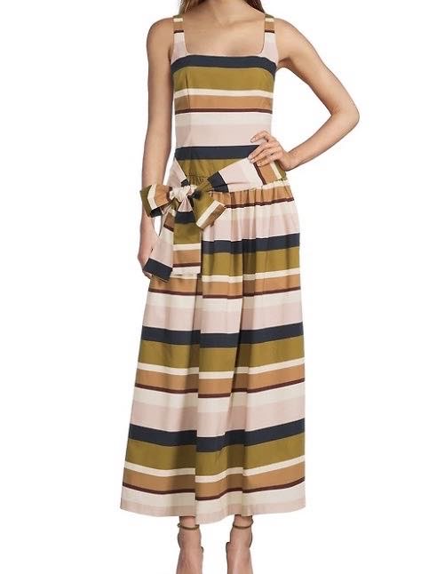 Antonio Melanie Bow Tie Dress