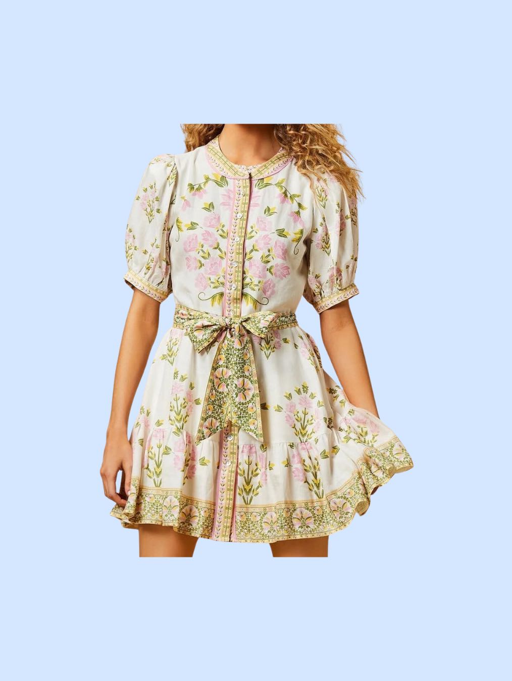 multi-color floral A Loves A dress!