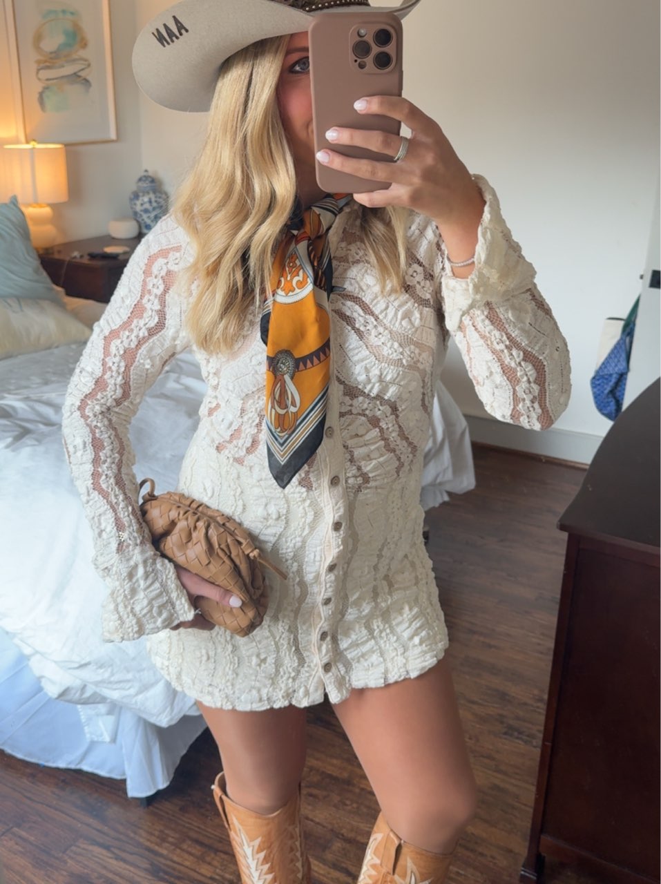 Free People Lace Top