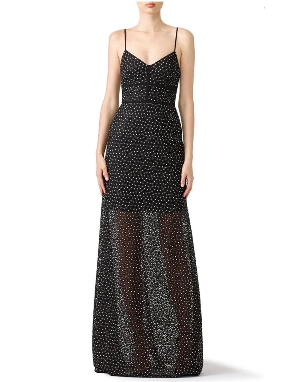 Jill Stuart Floral Sheath Maxi
