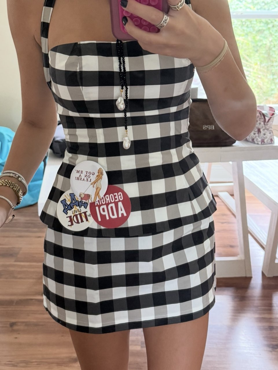 Gingham Set