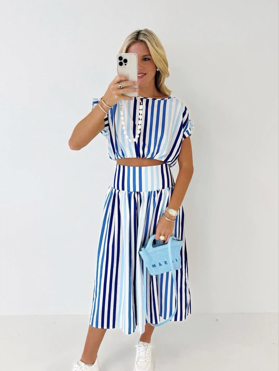 Striped Two-Piece Set