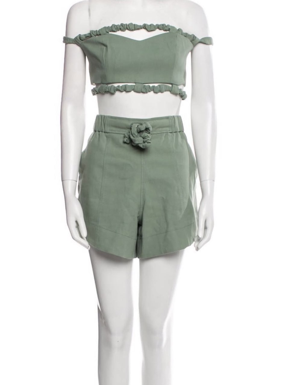 Green Ganni Set