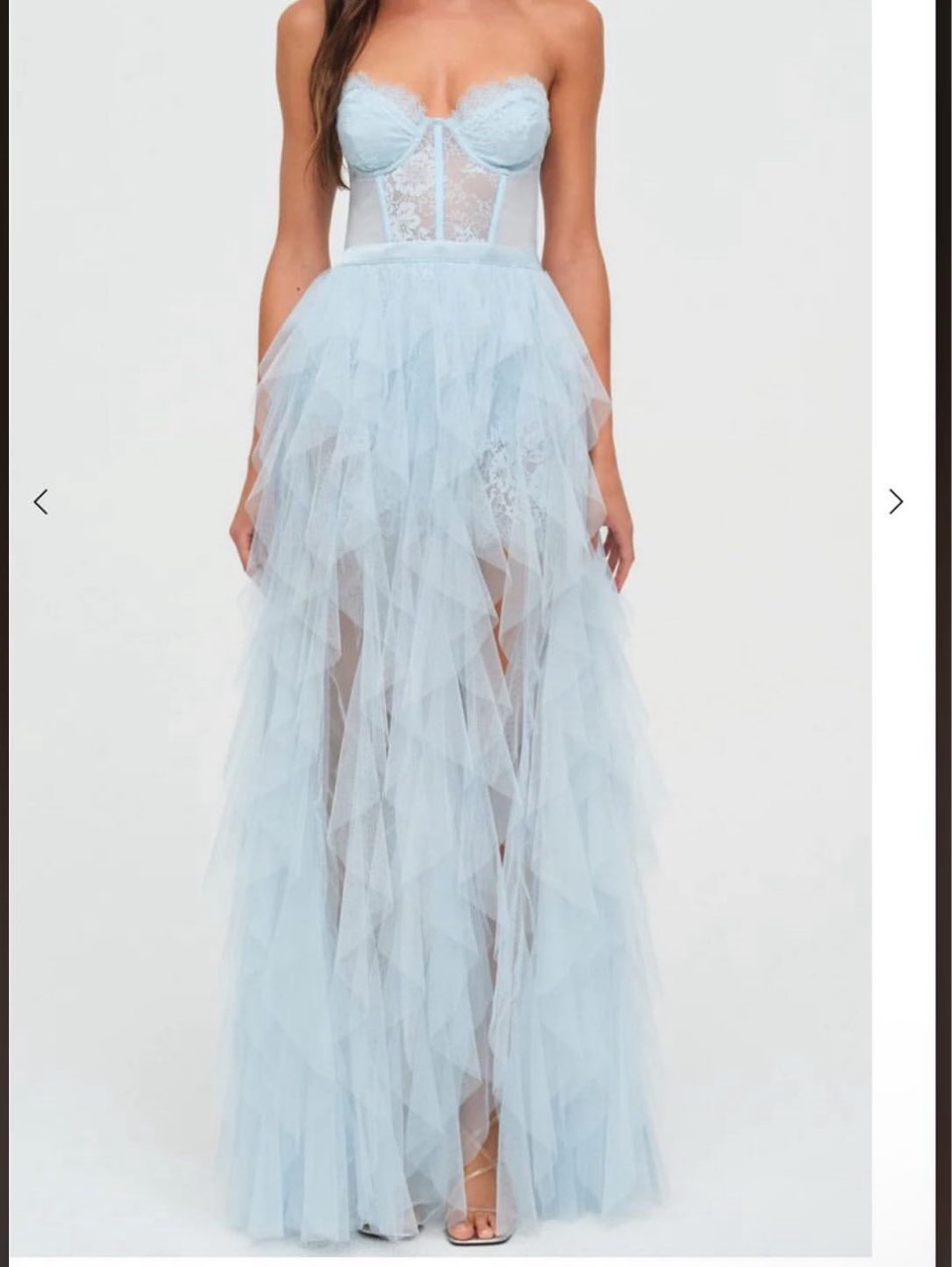 For Love and Lemons Blue Maxi