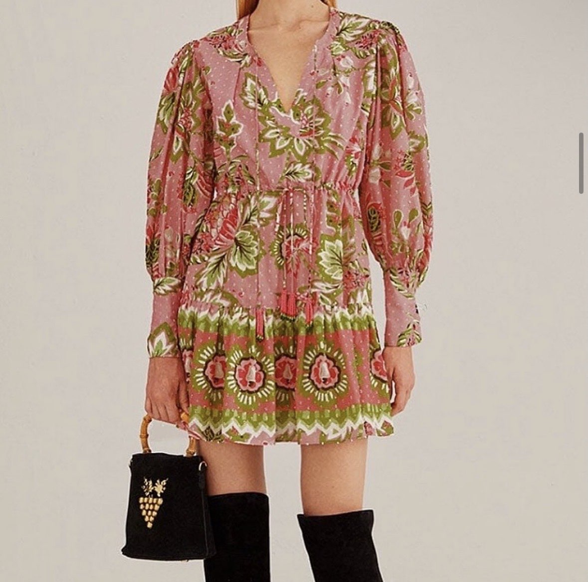 Farm Rio Aura Peasant Dress