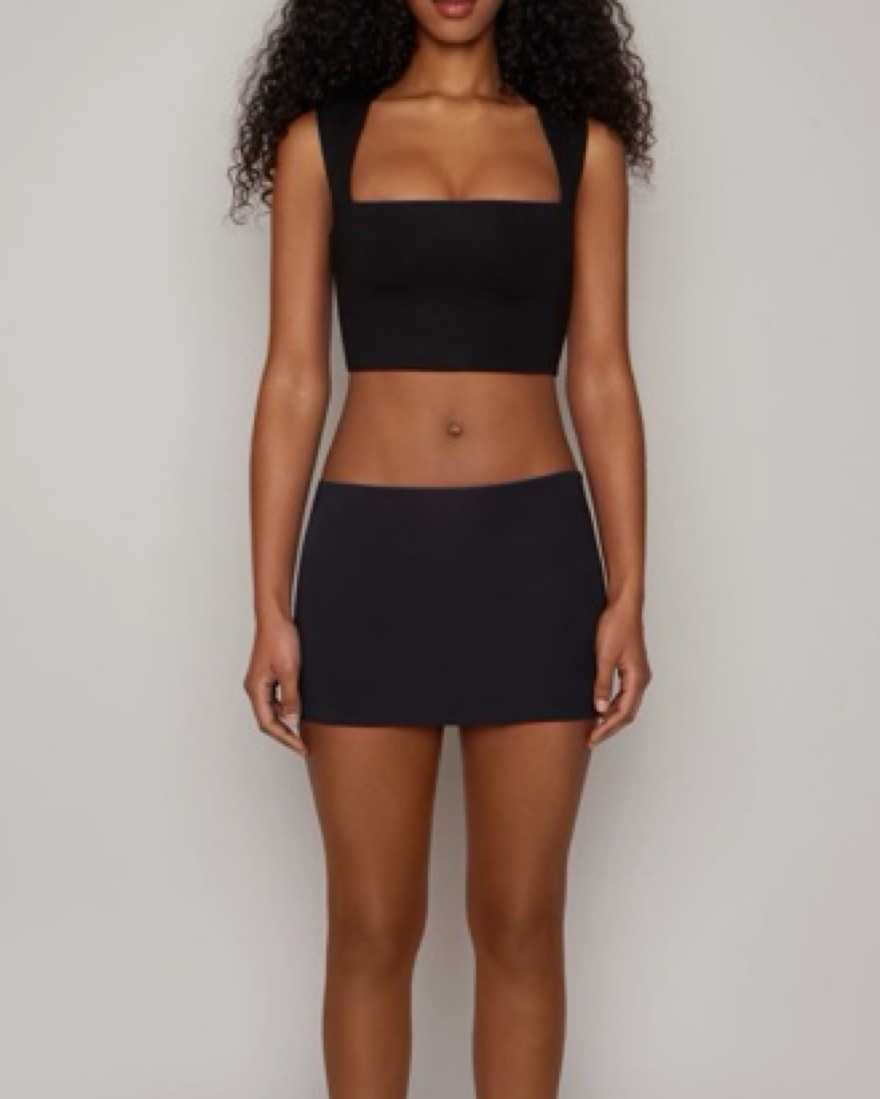 Guizio MICRO MINI STRETCH SKIRT