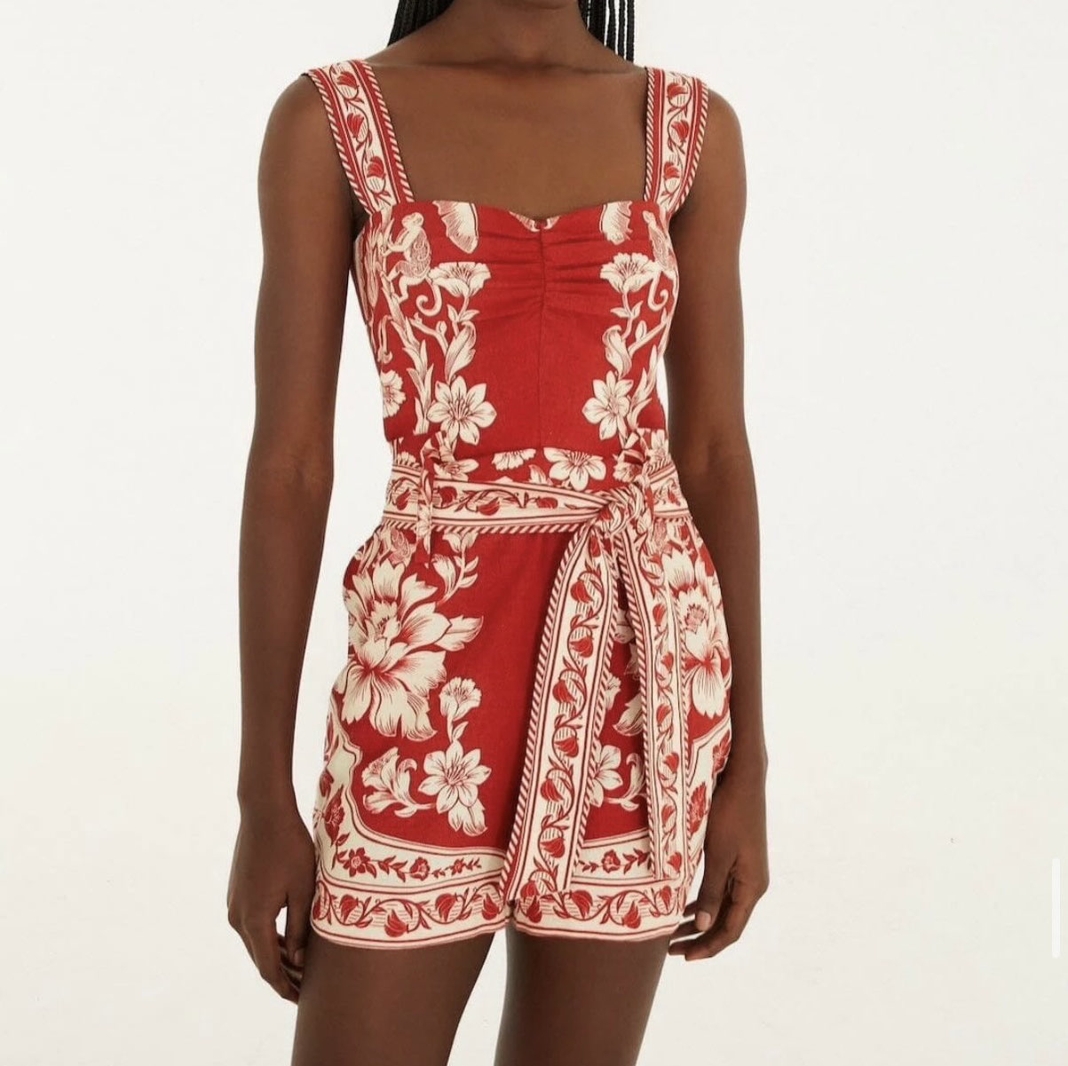 Farm Rio Red romper