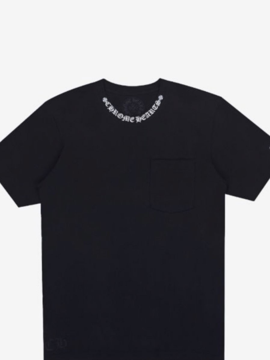Black Chrome Hearts Logo T-Shirt