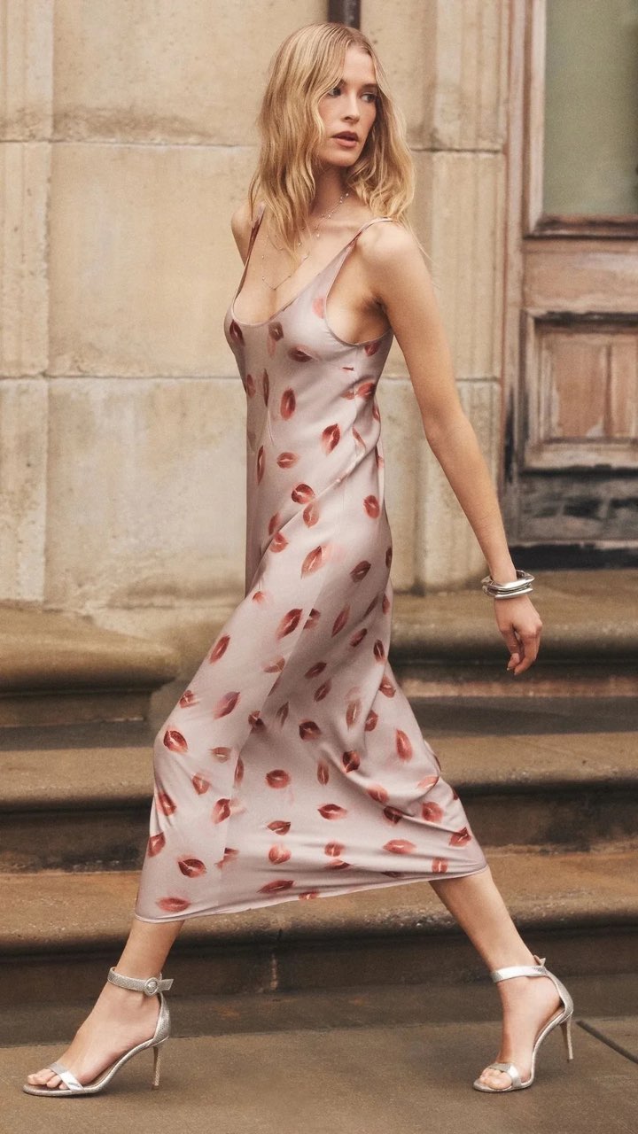 Akiya Satin Maxi Dress