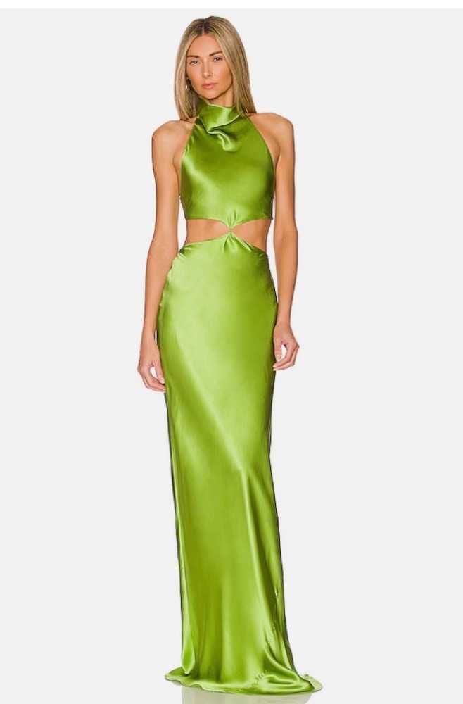 REVOLVE Kaye Maxi Dress in Aloe Amanda Uprichard