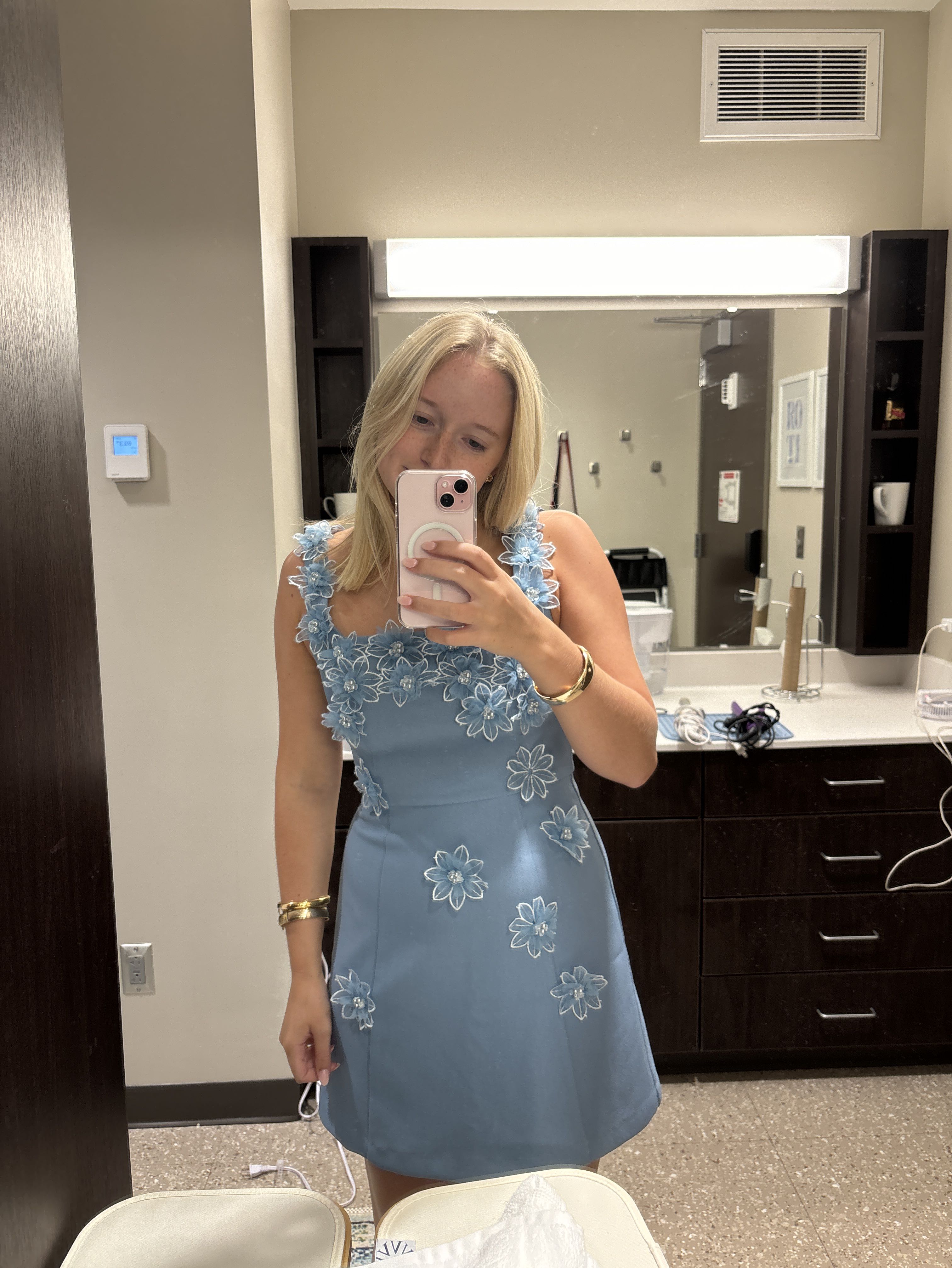 Elliatt Blue Mini Dress