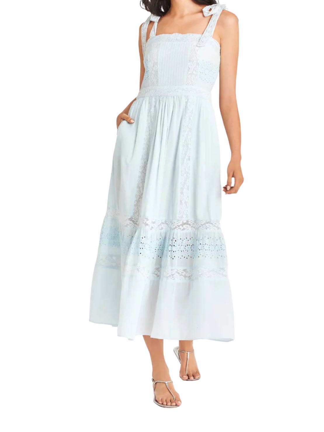 LoveShackFancy Ayala Midi Dress
