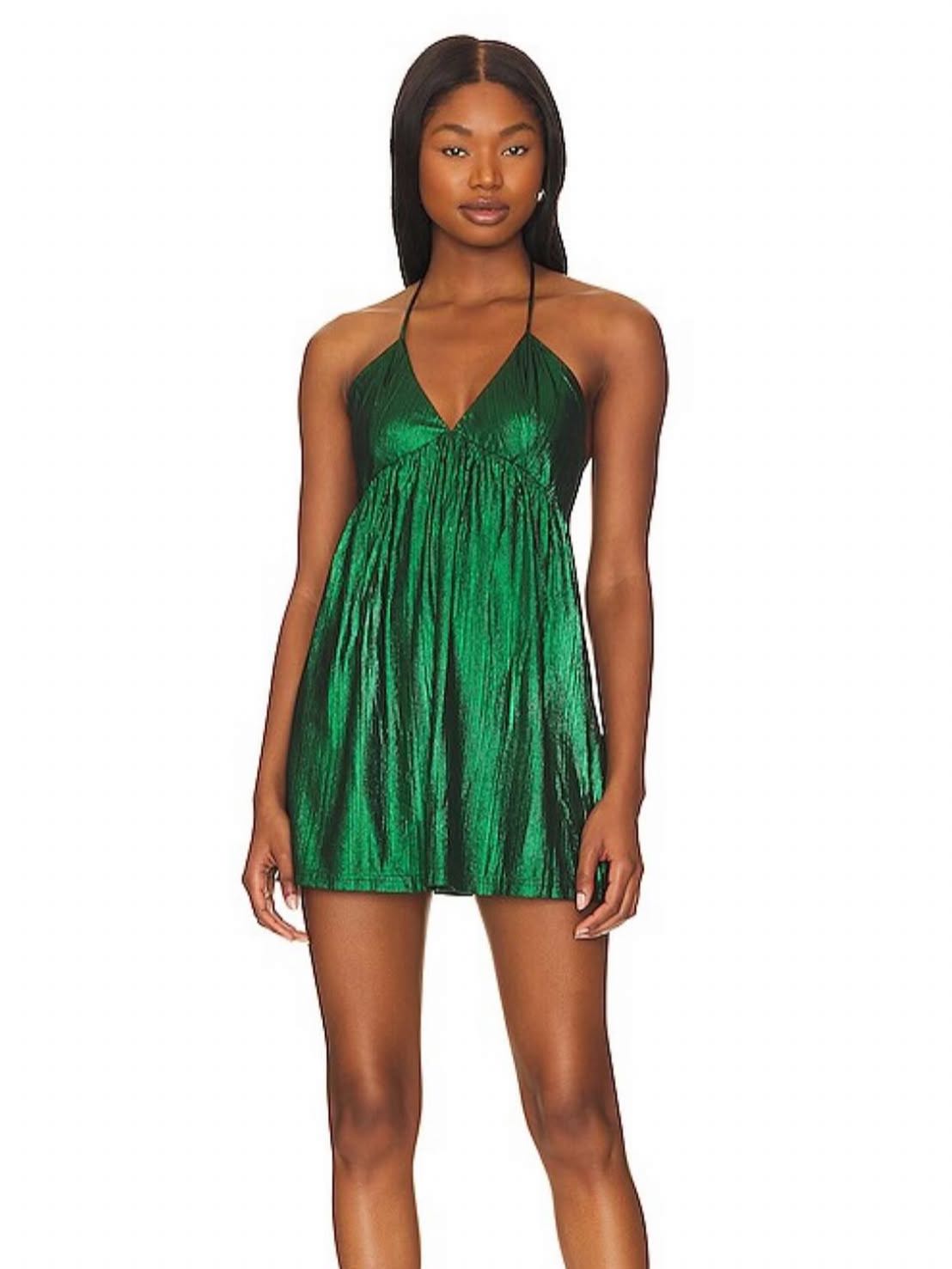 Green Mini Dress