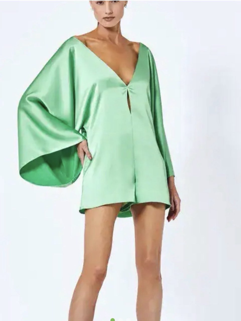 Green Alexis romper