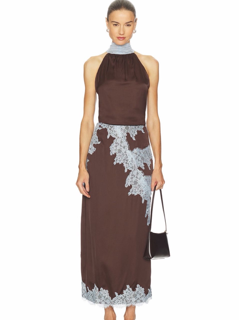 Revolve Brown and Blue Set