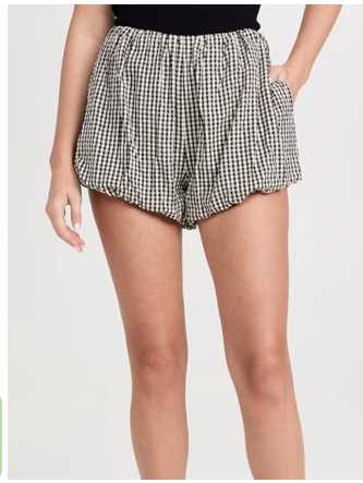 Gingham Bubble Shorts