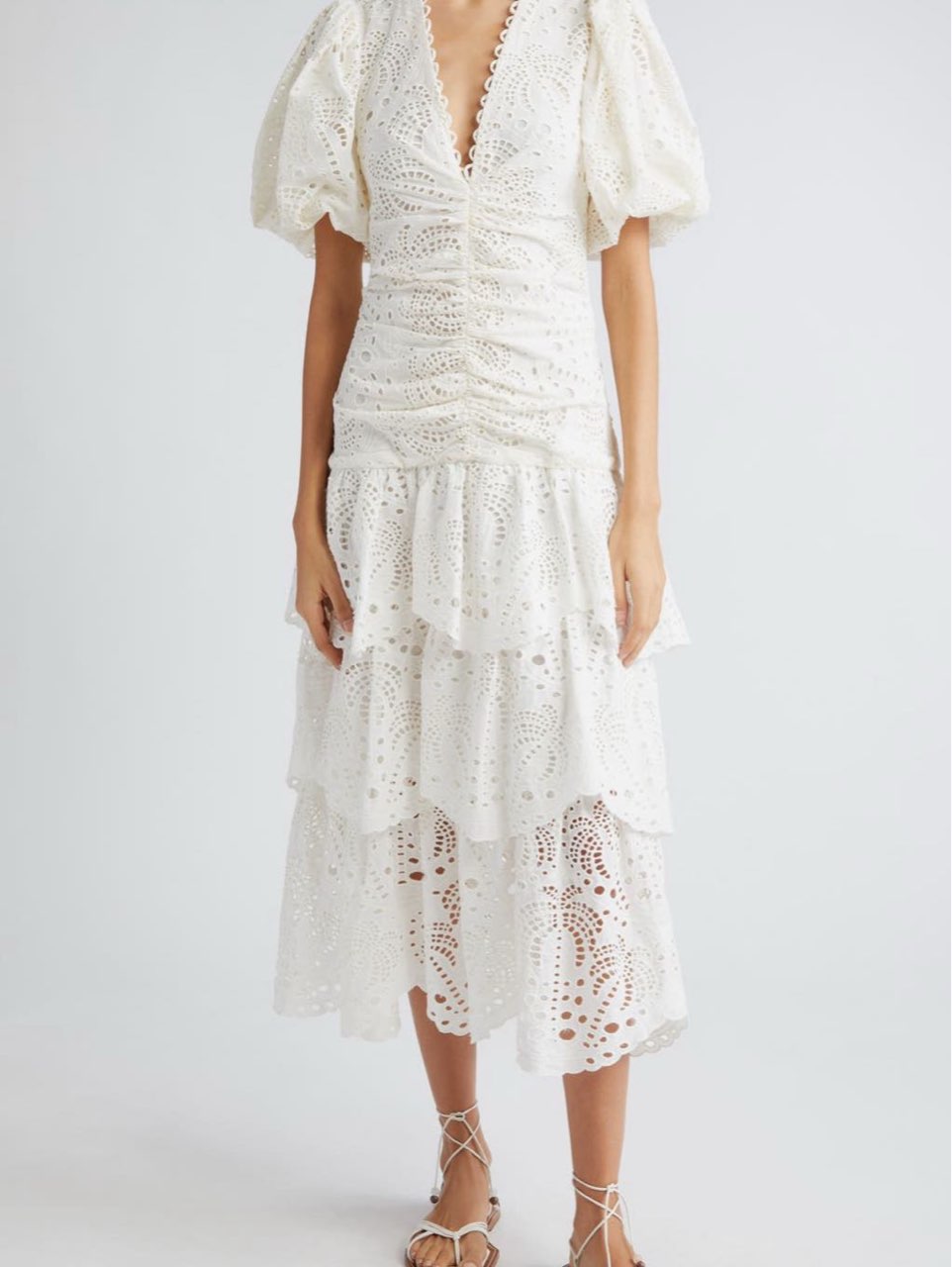 White Farm Rio Midi Dress