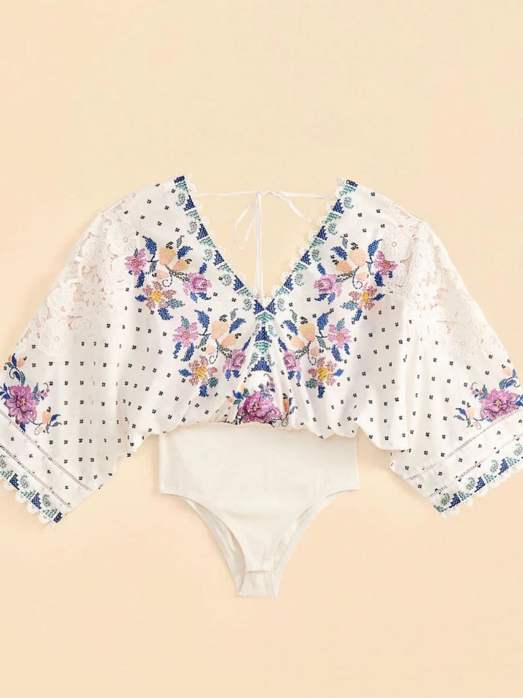 Romantic Bandanas Bodysuit