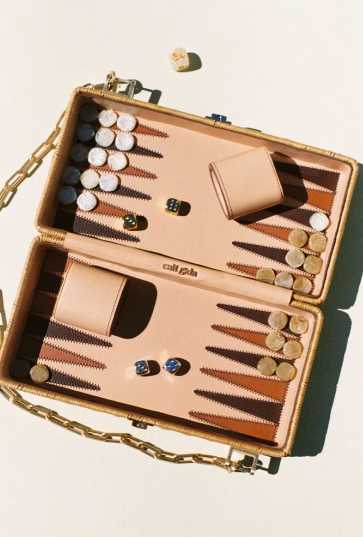Cult Gaia Backgammon Handbag
