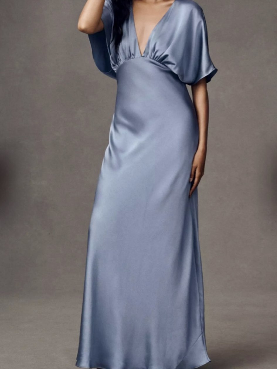 Satin Maxi Dress