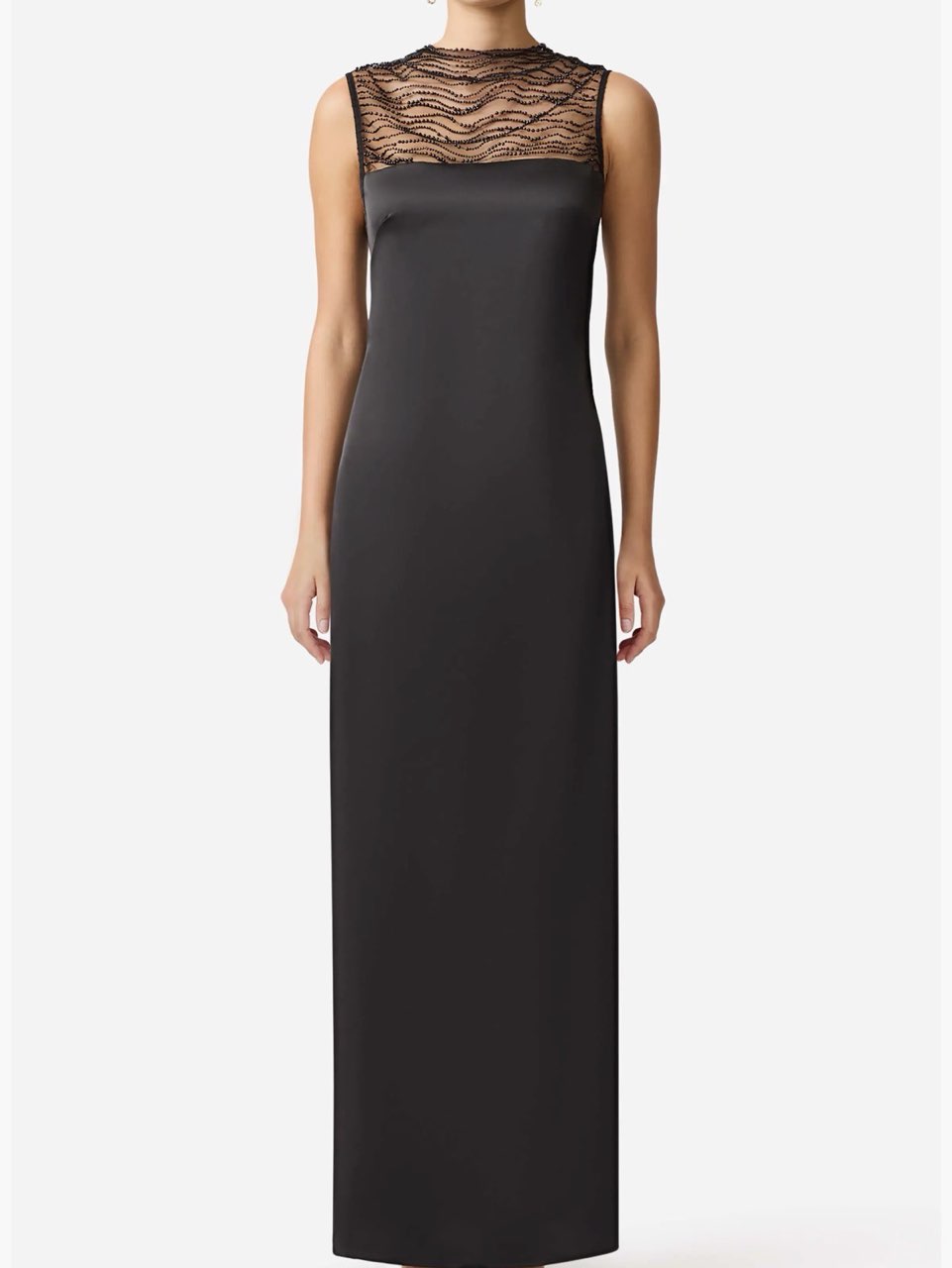 Margot Beaded Sleeveless Gown