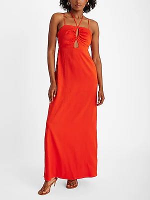 Orange dress