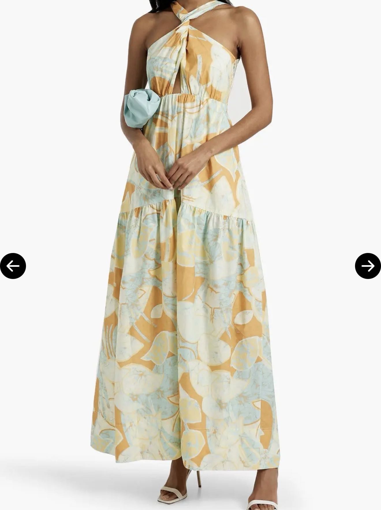A.L.C Halter Maxi Dress