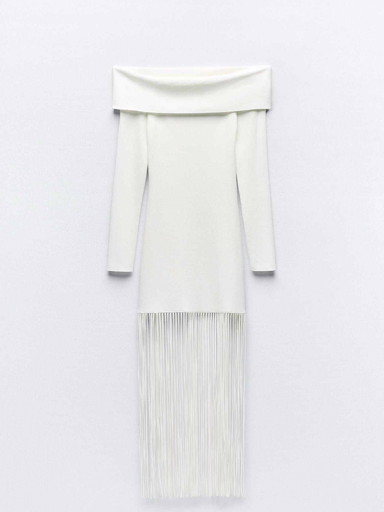 White off the shoulder dress