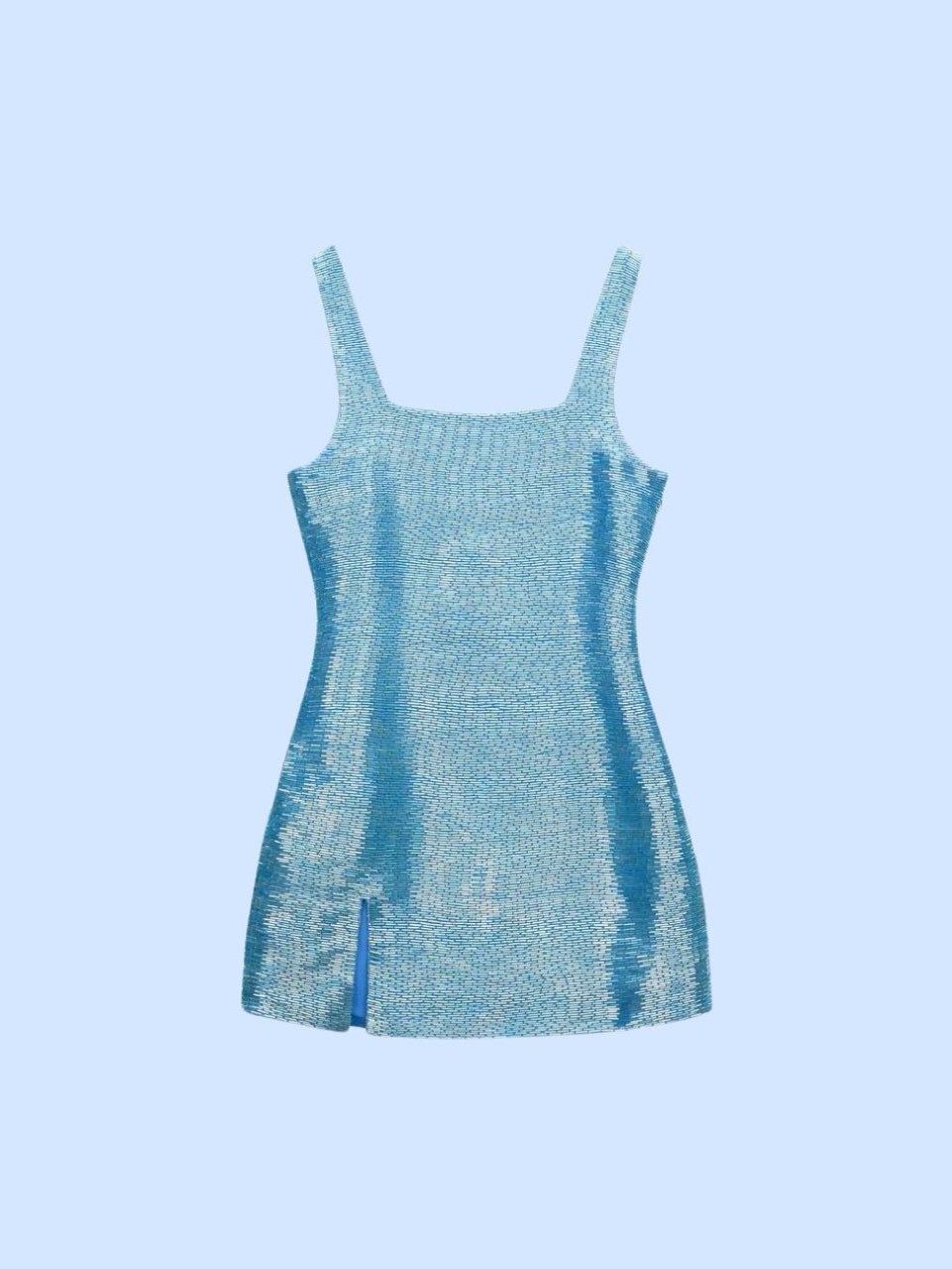 Staud Le Sable mini hand beaded dress!